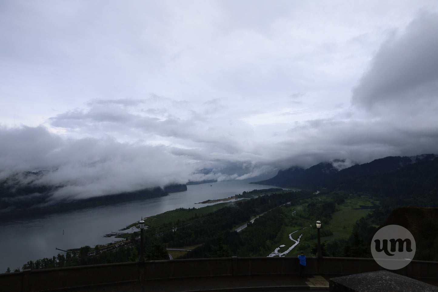 Sky Drama Over the Columbia