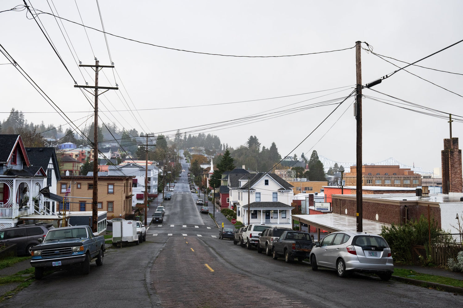 Pride of the Columbia (Astoria Oregon Greets the Pacific Ocean)