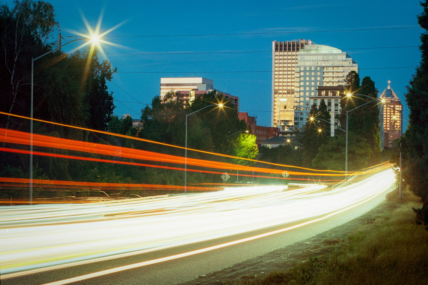 Perpetual Tour of Downtown (Portland Oregon Lights)