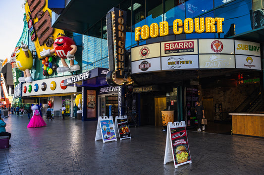 Perusing the Food Court