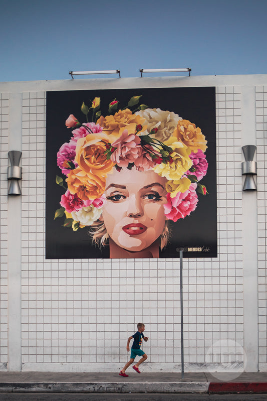 Marilyn Mural by Curry Mendes